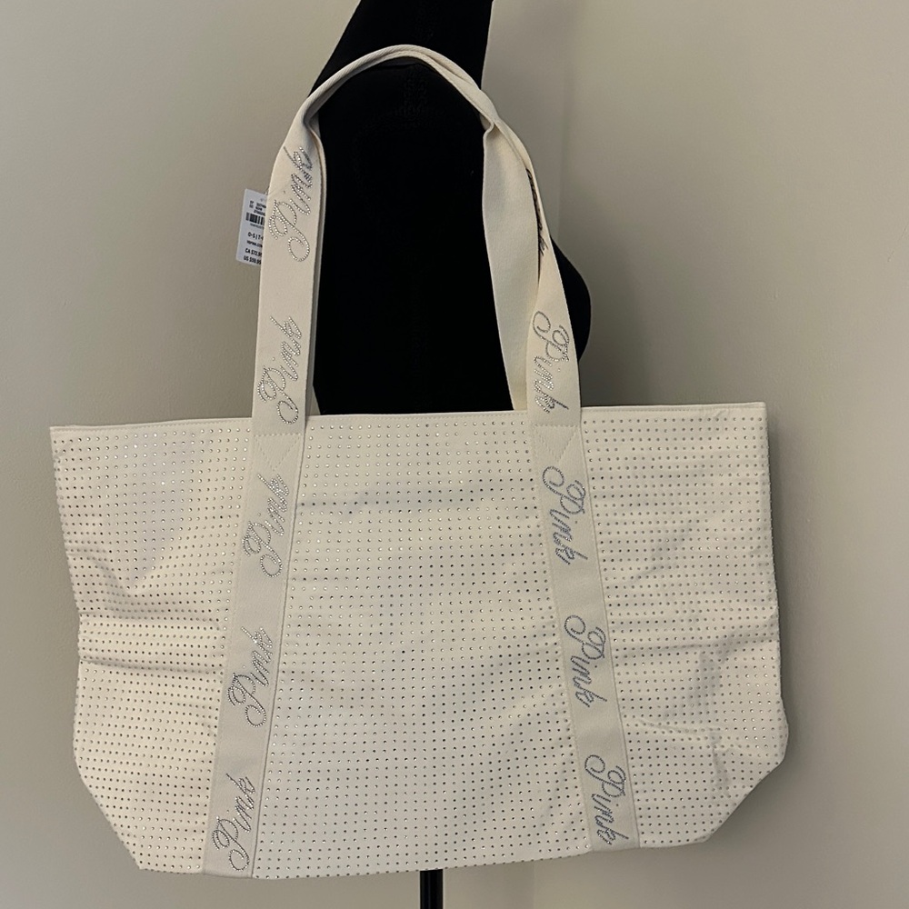 PINK Rhinestone Tote